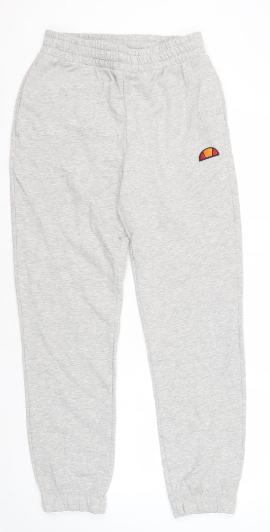 Mens UK Size S ellesse-activewear Relaxed Fit Jogger Grey Trousers