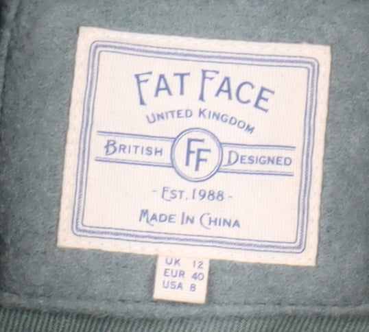 Womens UK Size 12 Fat Face Green