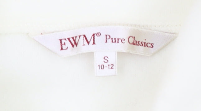 Womens UK Size S EWM Pure Classics Ivory