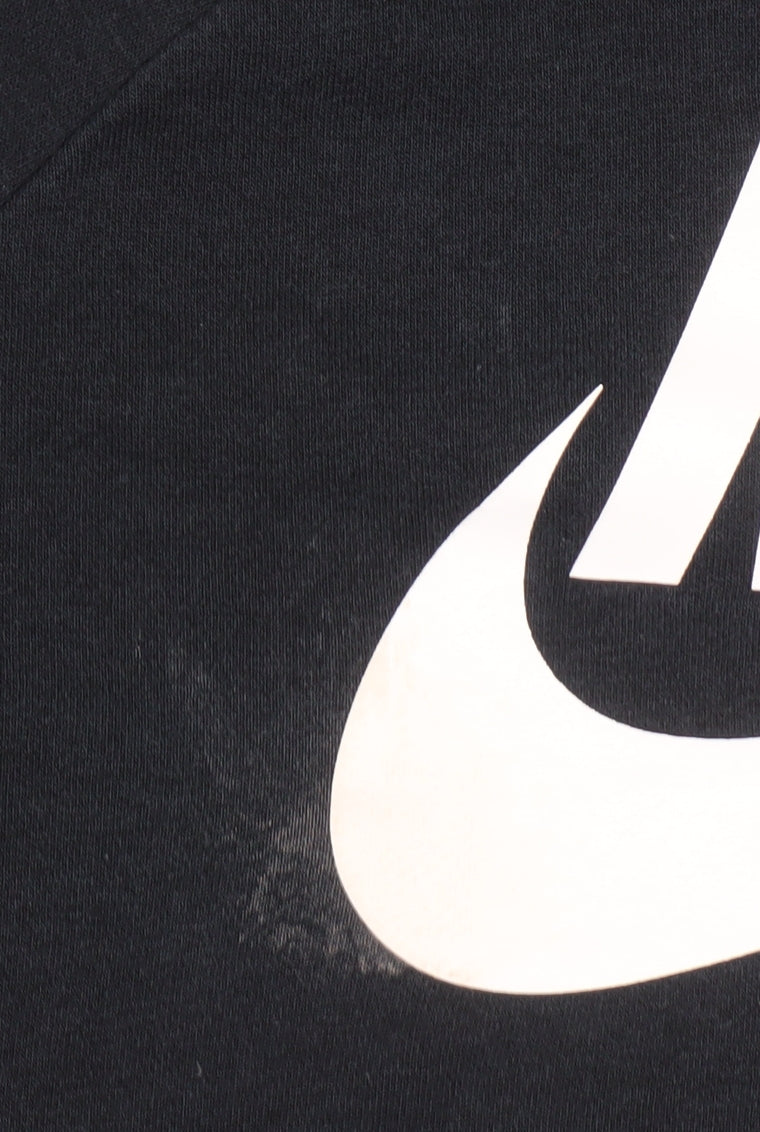 Nike Unisex Black M Pullover Logo Sweatshirt Casual