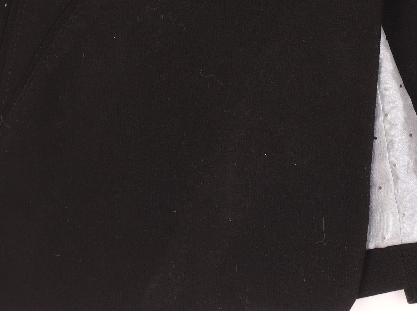 Principles Women's Black Regular Fit Notch Lapel Blazer