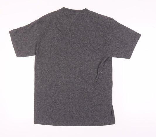 NFL Team Apparel Men's Grey Vikings Medium T-Shirt