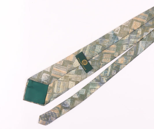 Greenwoods Men's Geometric Tie Multicoloured Polyester