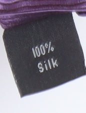 Taylor & Wright Men's Purple Striped Silk Tie