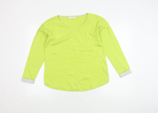 Womens UK Size 10 White Stuff Green Pullover Jumper