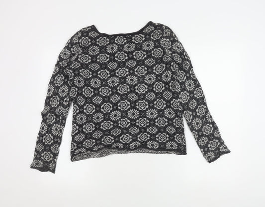 Womens UK Size L H&M Black Jumper