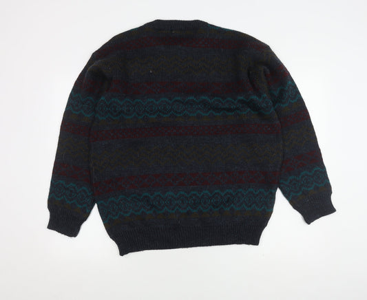 St Michael Men's XL Multicoloured Pullover Jumper