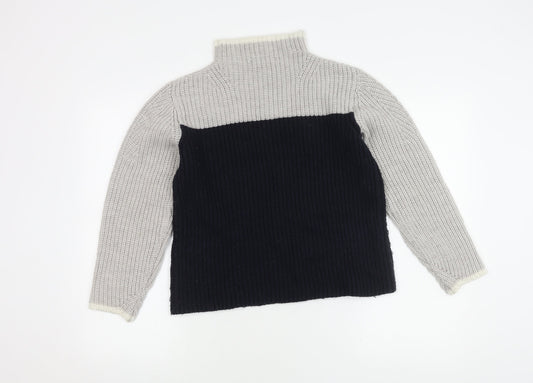 Womens UK Size S Marks and Spencer Blue Pullover Jumper