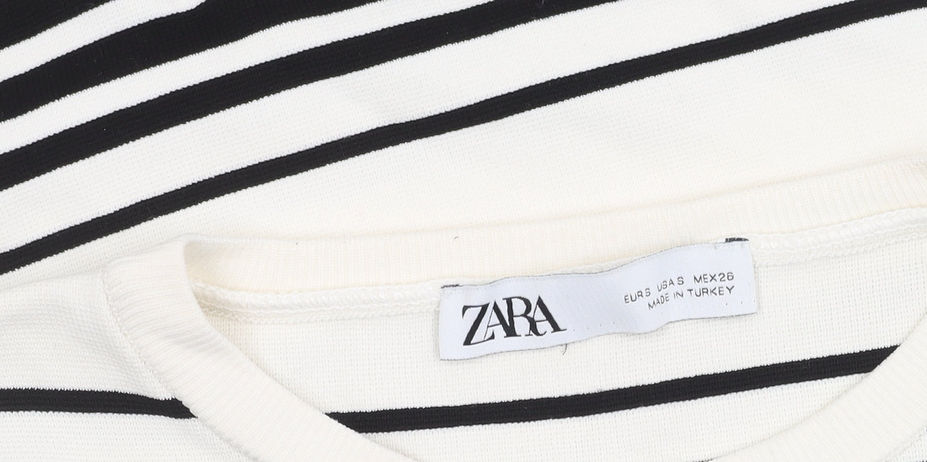 Womens UK Size UK 10 Zara Multicoloured Pullover Jumper