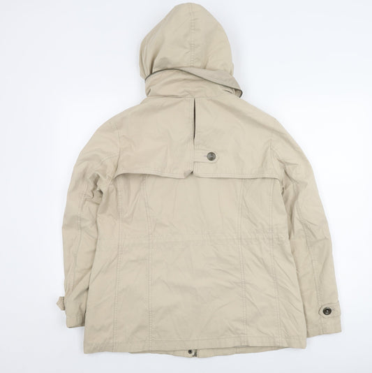 John Lewis Women's Beige Parka Jacket Size 12