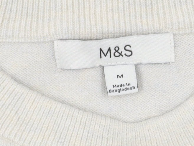 Womens UK Size M Marks and Spencer Multicoloured Pullover Jumper