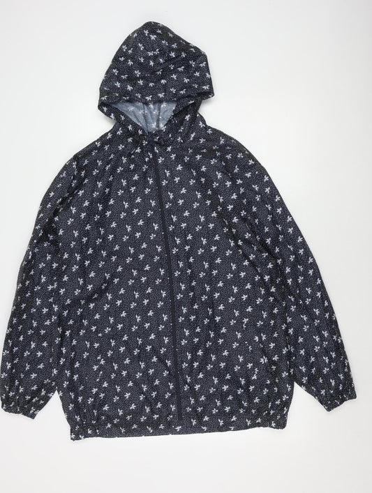 Womens UK Size M Arctic Storm Black Puffer Jacket