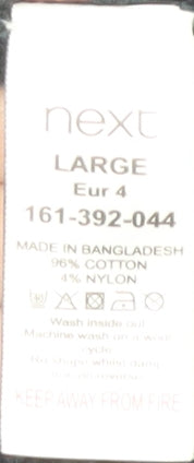 Next Men's Black Striped Pullover Jumper L