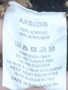 AX Paris Women's Brown Black Striped Pullover M