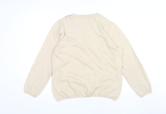 Womens UK Size 2XL Cotswold Collections Beige Pullover Jumper