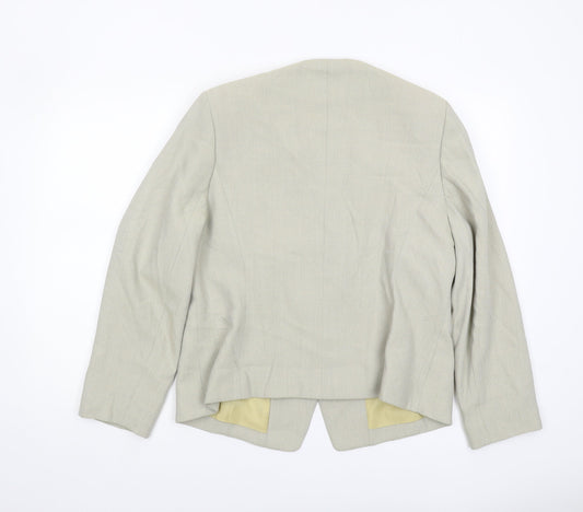 Jacques Vert Beige Women's Blazer Size 18, Regular Fit