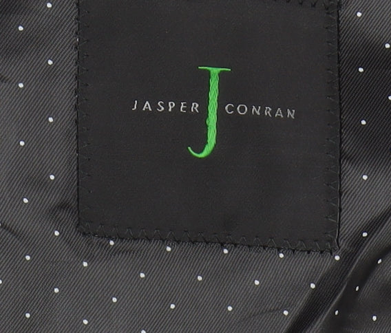 Mens UK Size 40 Jasper Conran Regular Black Suit Jacket