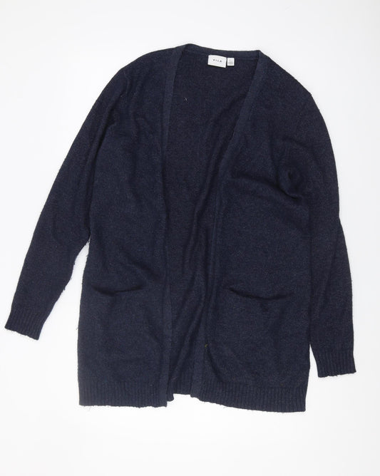 Womens UK Size L VILA Blue Cardigan Jumper