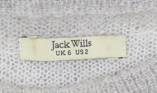 Womens UK Size 6 Jack Wills Multicoloured Pullover Jumper