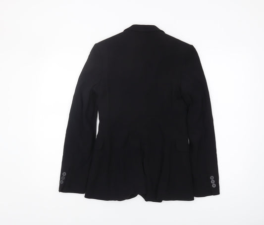 Jigsaw Women's Black Blazer Size 8 Single-Breasted