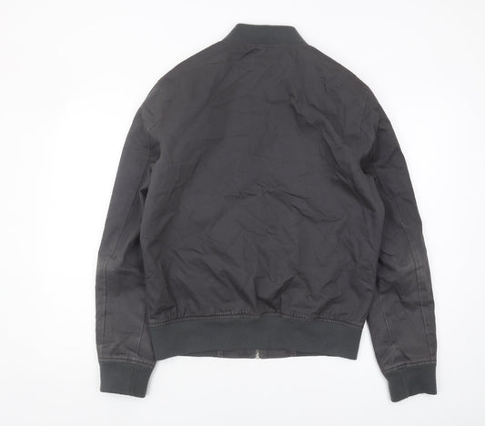 Mens UK Size S New Look Black Bomber Jacket