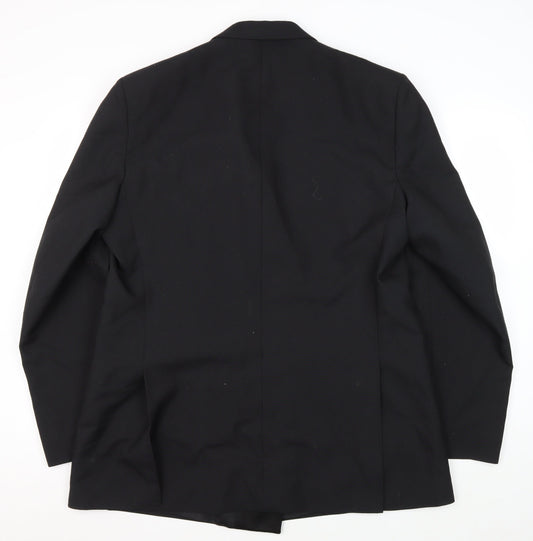 Mens UK Size 44 Chatsworth Regular Black Suit Tuxedo