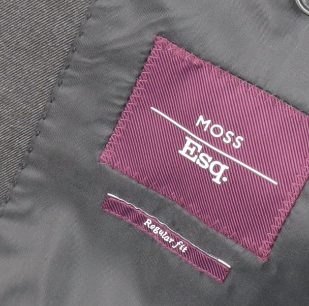 Mens UK Size 46 Moss Esq. Regular Grey Suit Jacket