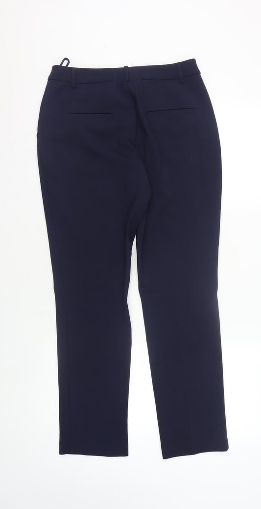Womens UK Size 8 Jasper Conran Slim Fit Business Formal Blue Trousers