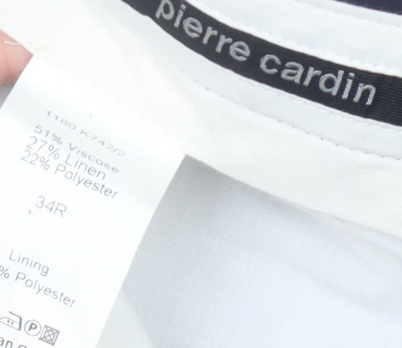 Pierre Cardin Men's Blue Dress Pants 34R