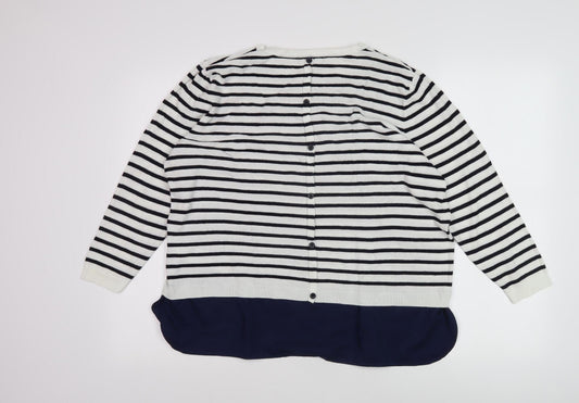 Womens UK Size 16 The Collection Debenhams Multicoloured Basic Blouse