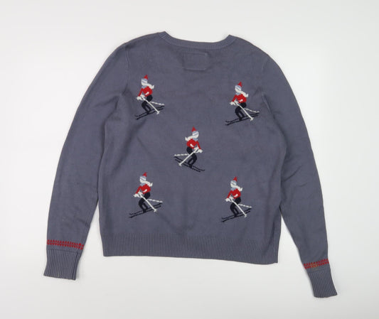 Abercrombie & Fitch Grey Ski Jumper L Men’s Winter Pullover