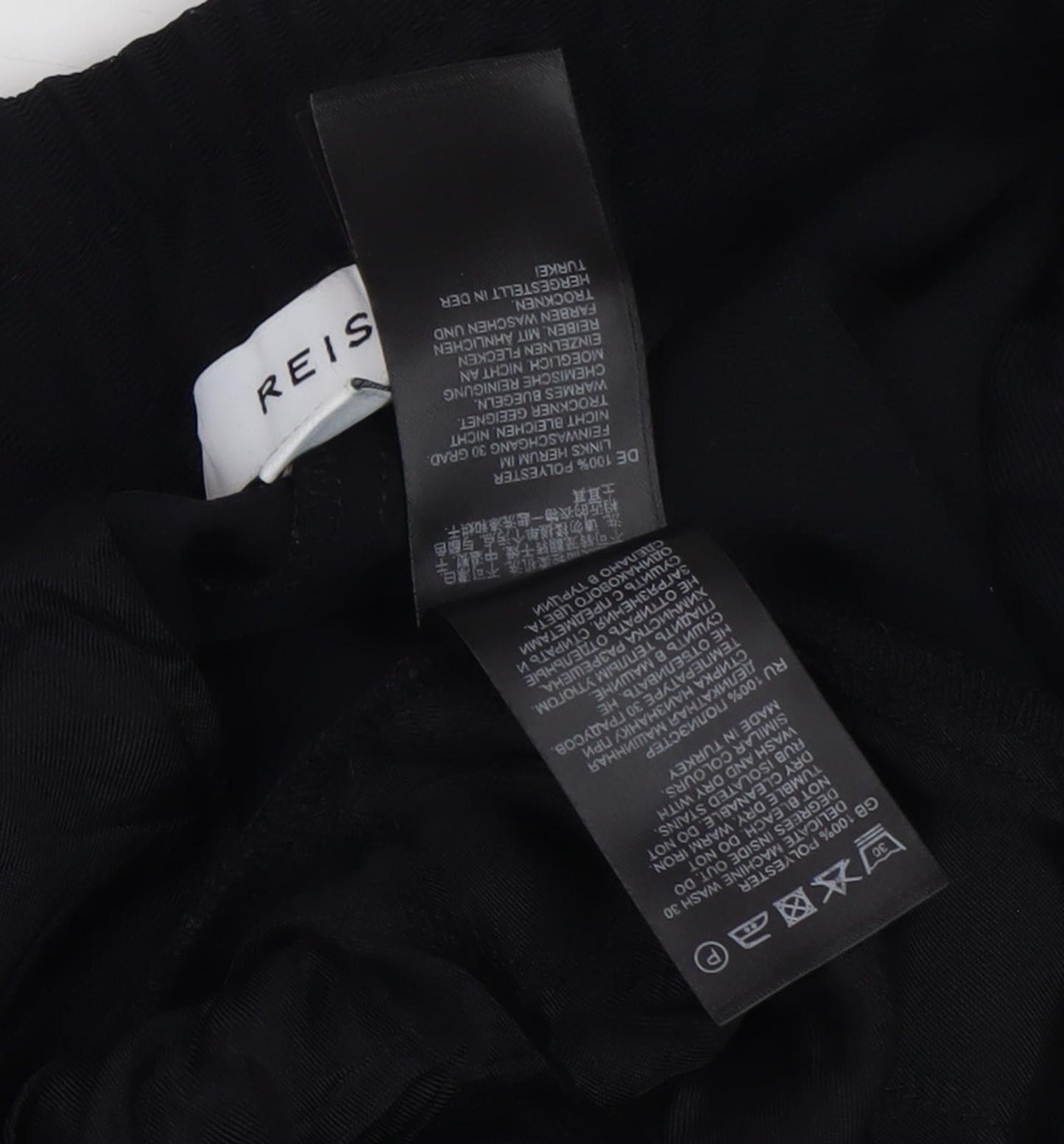 Reiss Women's Black Cropped Trousers, Size 12