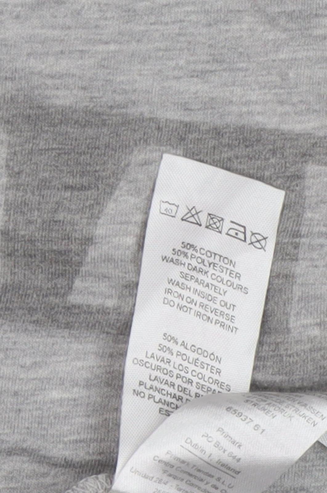 Marvel Iron Man T-Shirt - Grey Cotton M