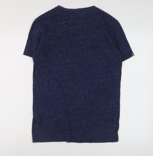 Superdry Men's Blue Graphic Print T-Shirt - Size S