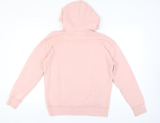 Womens UK Size M Hollister Co. Pink Pullover Hoodie