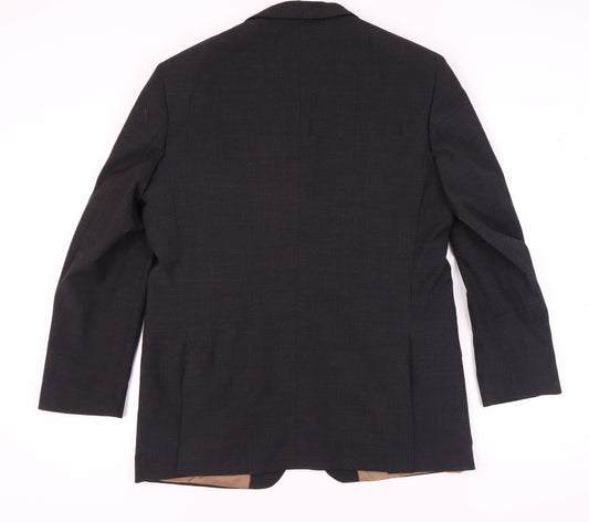 Marks and Spencer Men's Black Blazer, Size 42R