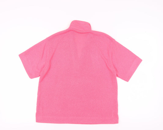 Womens UK Size 10 Marks and Spencer Pink Polo