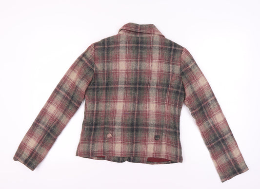 Per Una Women's Multicoloured Plaid Blazer