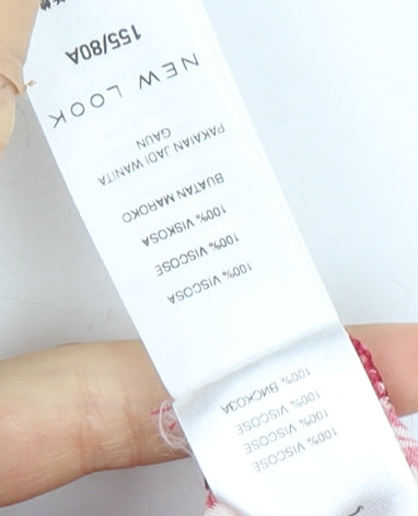 New Look Women's Multicoloured Floral Jumpsuit Size 6