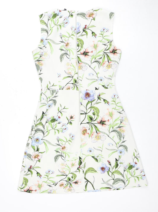 Warehouse Women Floral Dress Multicoloured Size 10