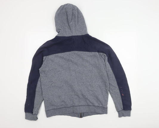 Mens UK Size M FILA Grey Hooded