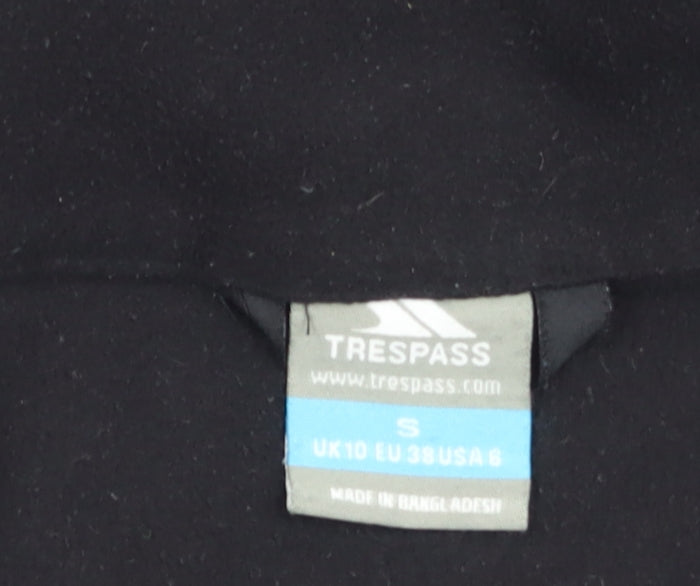Womens UK Size S Trespass Black Basic Jacket