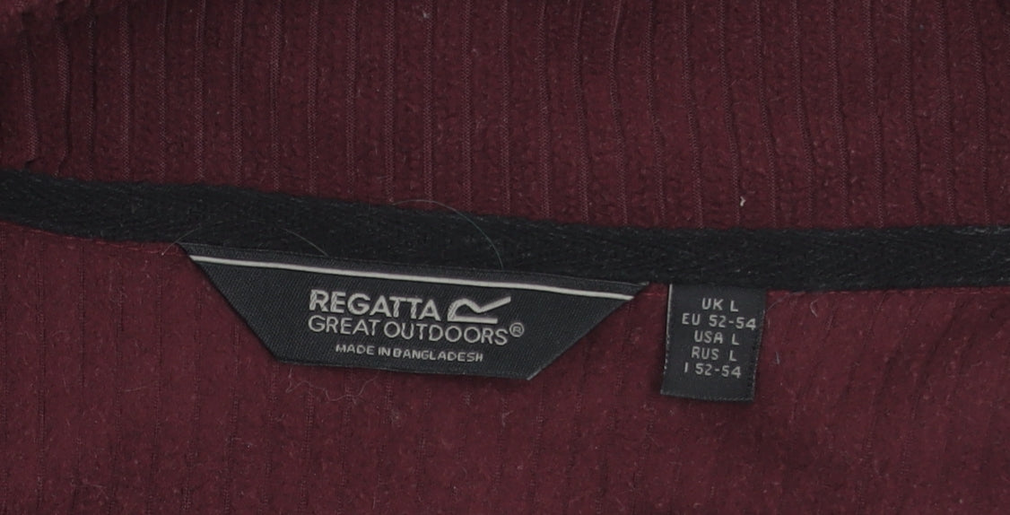 Mens UK Size L Regatta Purple Pullover Sweatshirt