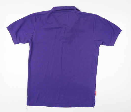Slazenger Men's Purple Polo Shirt S
