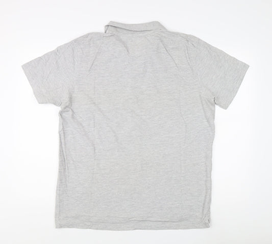 Crew Clothing Men's Grey Polo 2XL Short Sleeve