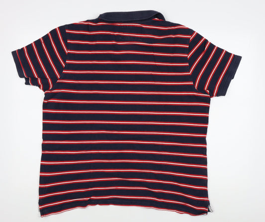 Crew Clothing Men’s 2XL Multicoloured Striped Polo