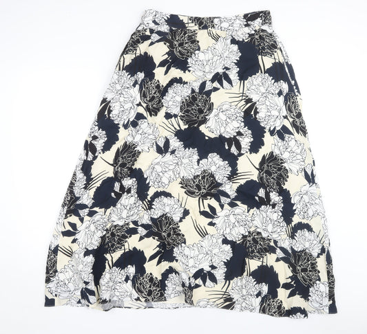 Marks & Spencer Women's Midi Floral Skirt, Size 12