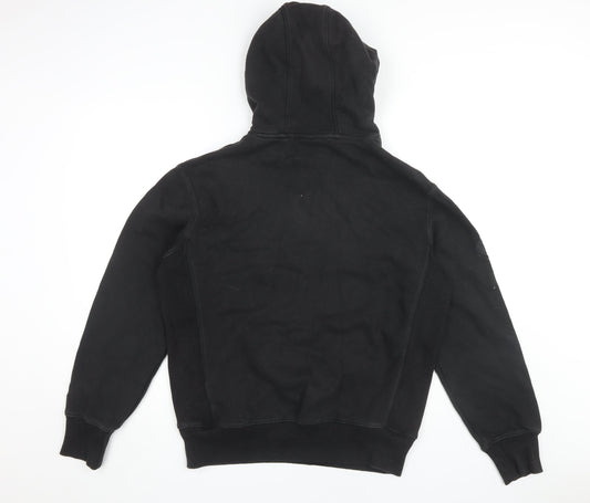 Superdry Men's Black Pullover Hoodie S