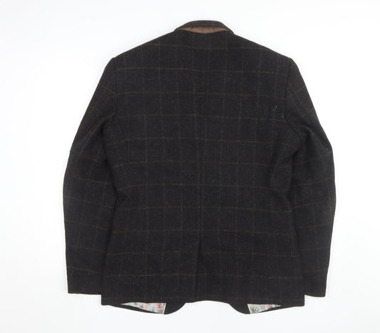 Mens UK Size M Cavani Regular Brown Suit Jacket