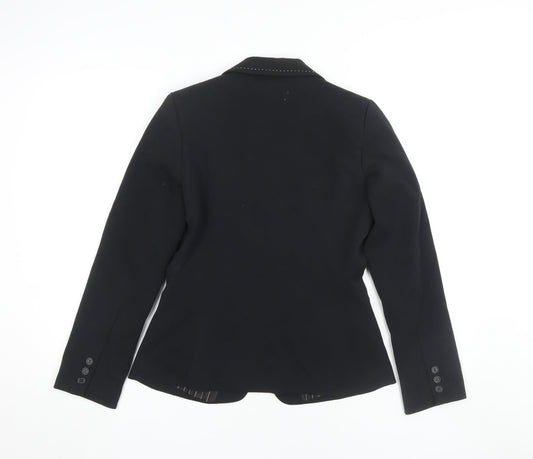 Next Women's Black Petite Tailored Blazer S - Formal Elegant Style